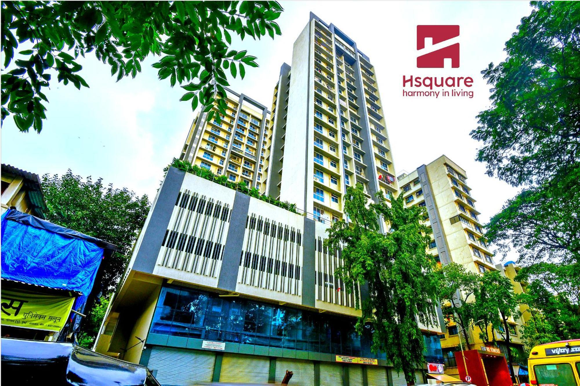 Hsquare Luxury Apartments Goregaon 孟买 外观 照片